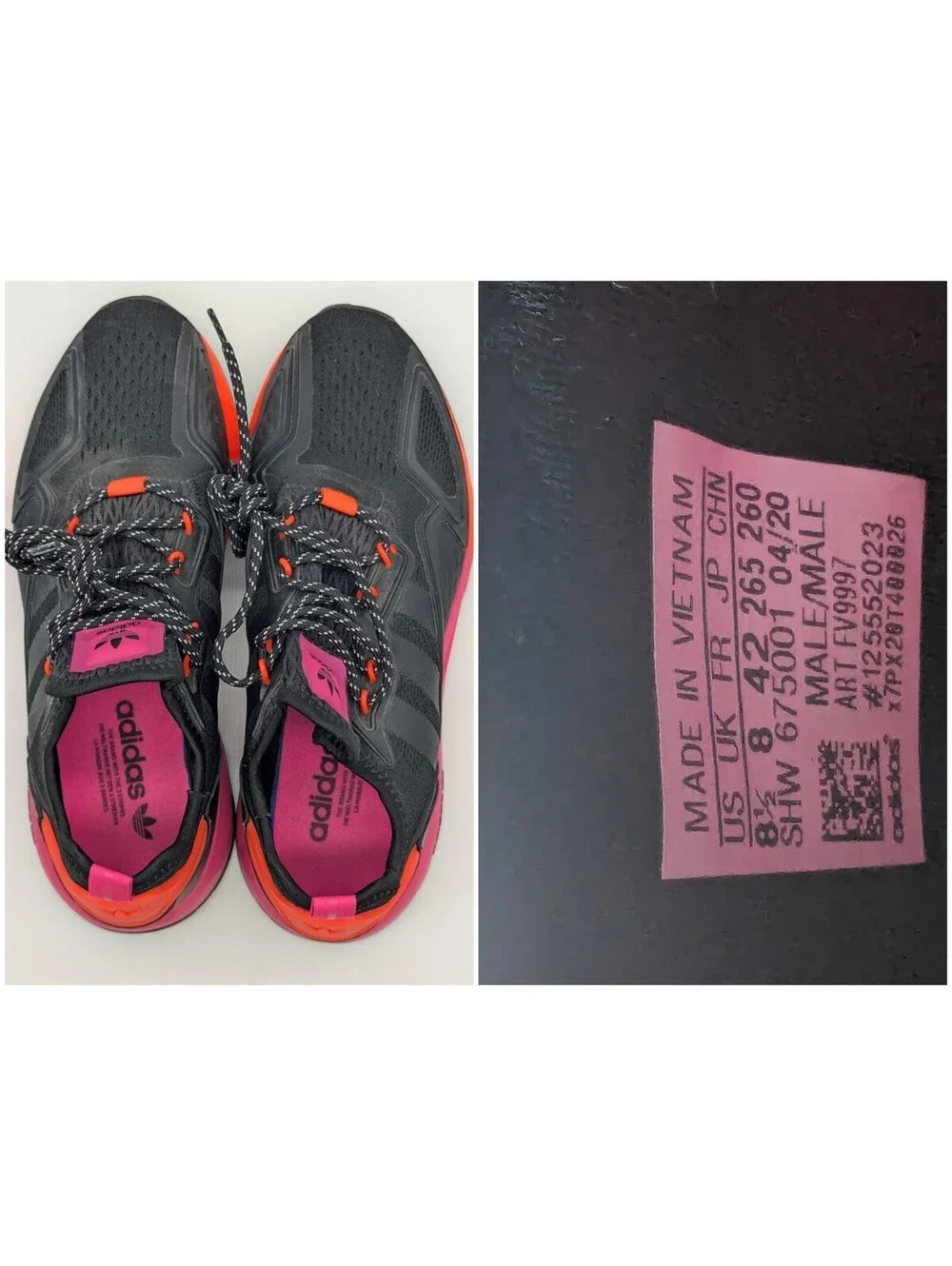 adidas size conversions